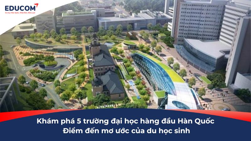 Khám phá 5 trường đại học hàng đầu Hàn Quốc: Điểm đến mơ ước của du học sinh