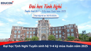 Đại Học Tịnh Nghi: Tuyển Sinh Hệ 1+4 Kỳ mùa Xuân năm 2025