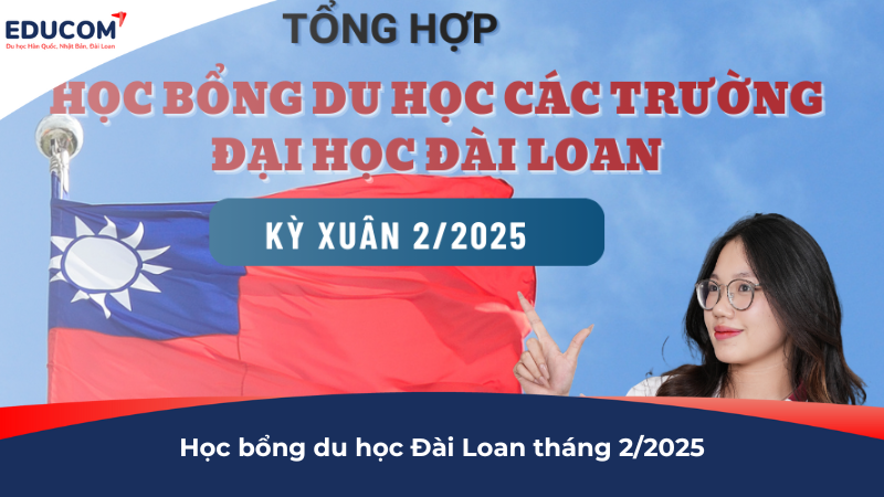 Săn ngay một vé du học Đài Loan với học bổng cực chất từ các trường Đại học top đầu