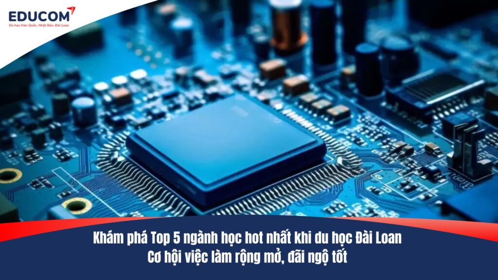 Khám phá Top 5 ngành học hot nhất khi du học Đài Loan