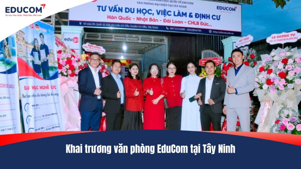 Khai trương văn phòng EduCom tại Tây Ninh