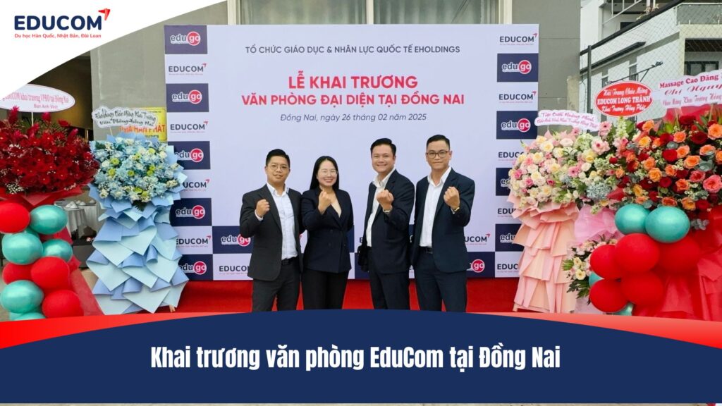 Khai trương văn phòng EduCom tại Đồng Nai