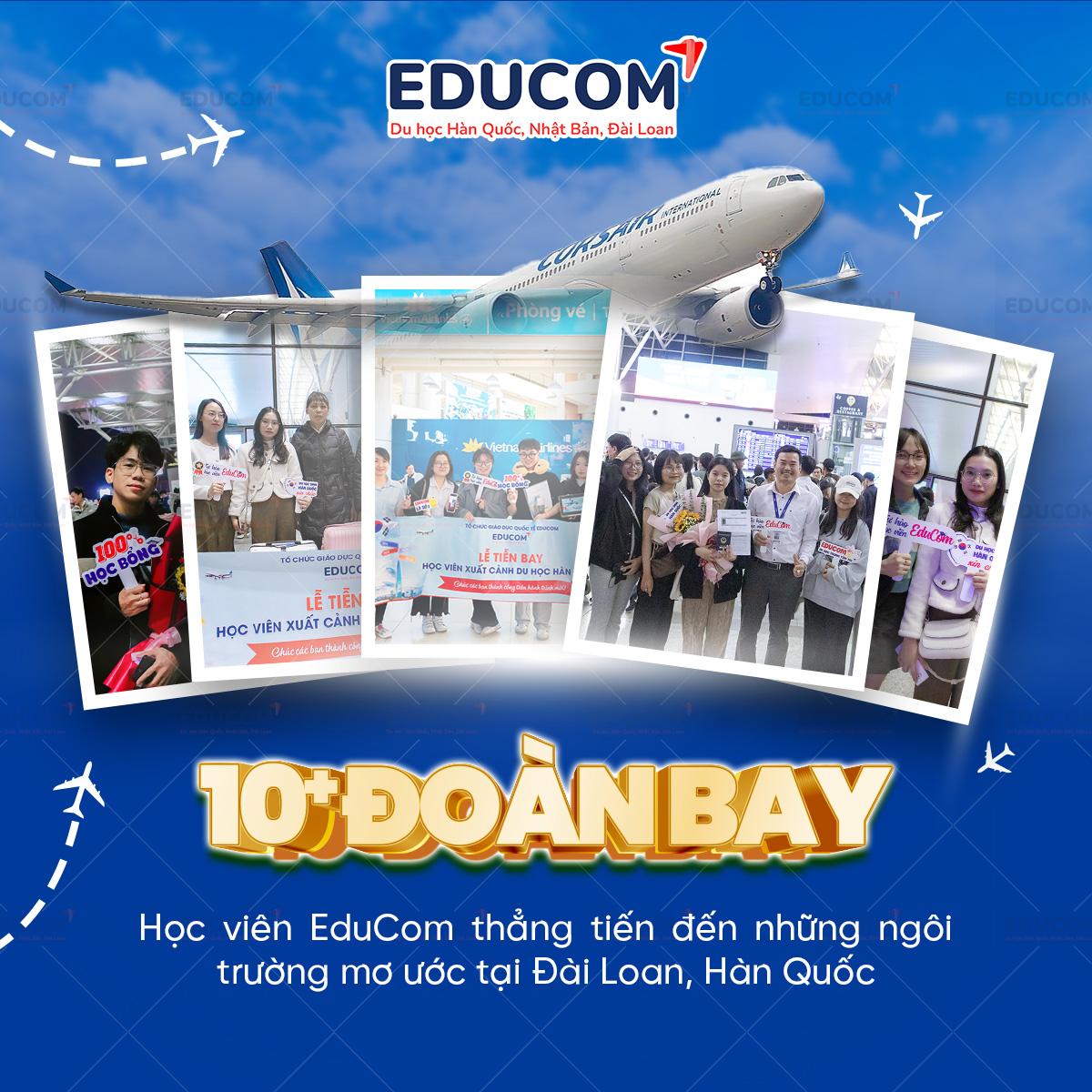 EduCom - Du học Hàn Quốc, Đài Loan