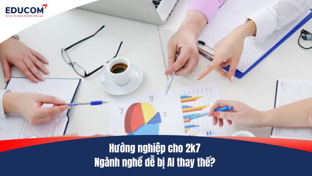 Hướng nghiệp cho 2k7 – Ngành nghề dễ bị AI thay thế?