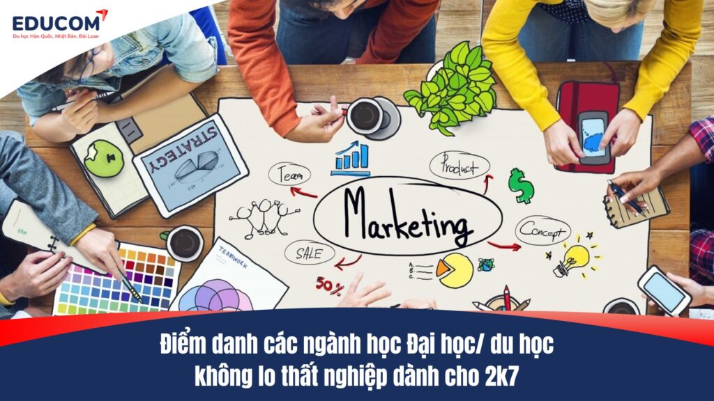 Điểm danh các ngành học không lo thất nghiệp dành cho 2k7
