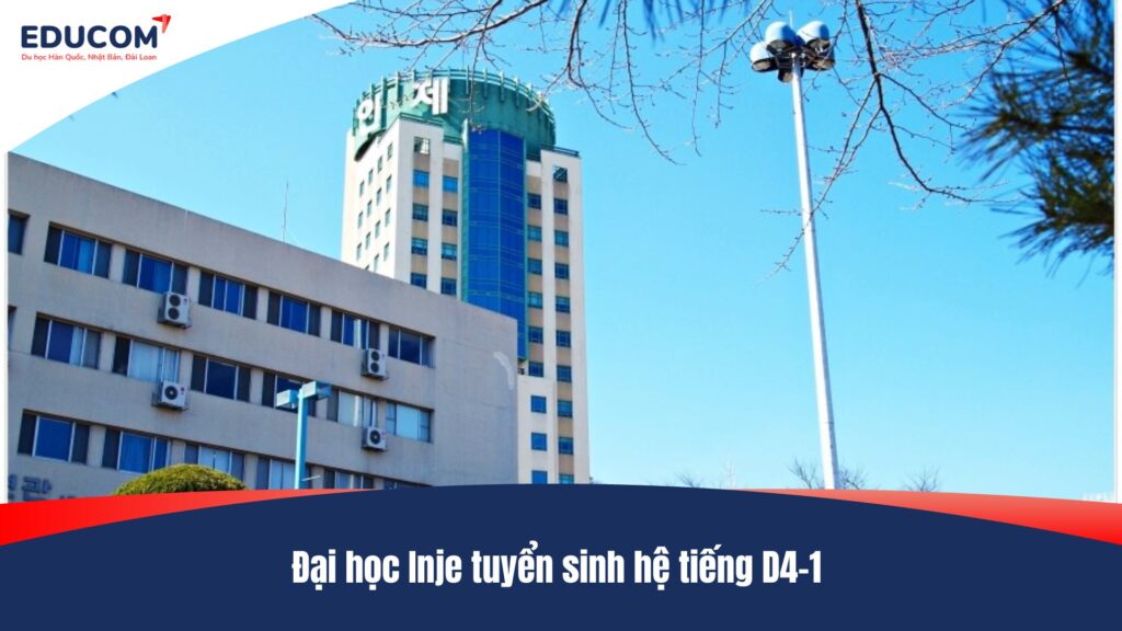 Đại học Inje tuyển sinh hệ tiếng D4-1
