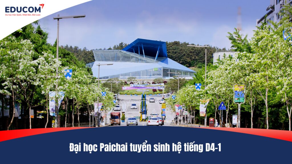 Đại học Paichai tuyển sinh hệ tiếng D4-1