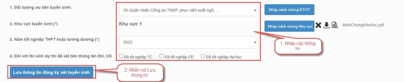 cách đăng ký nguyện vọng đại học 2025