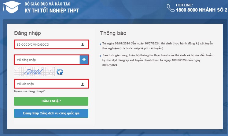 cách đăng ký nguyện vọng đại học 2025